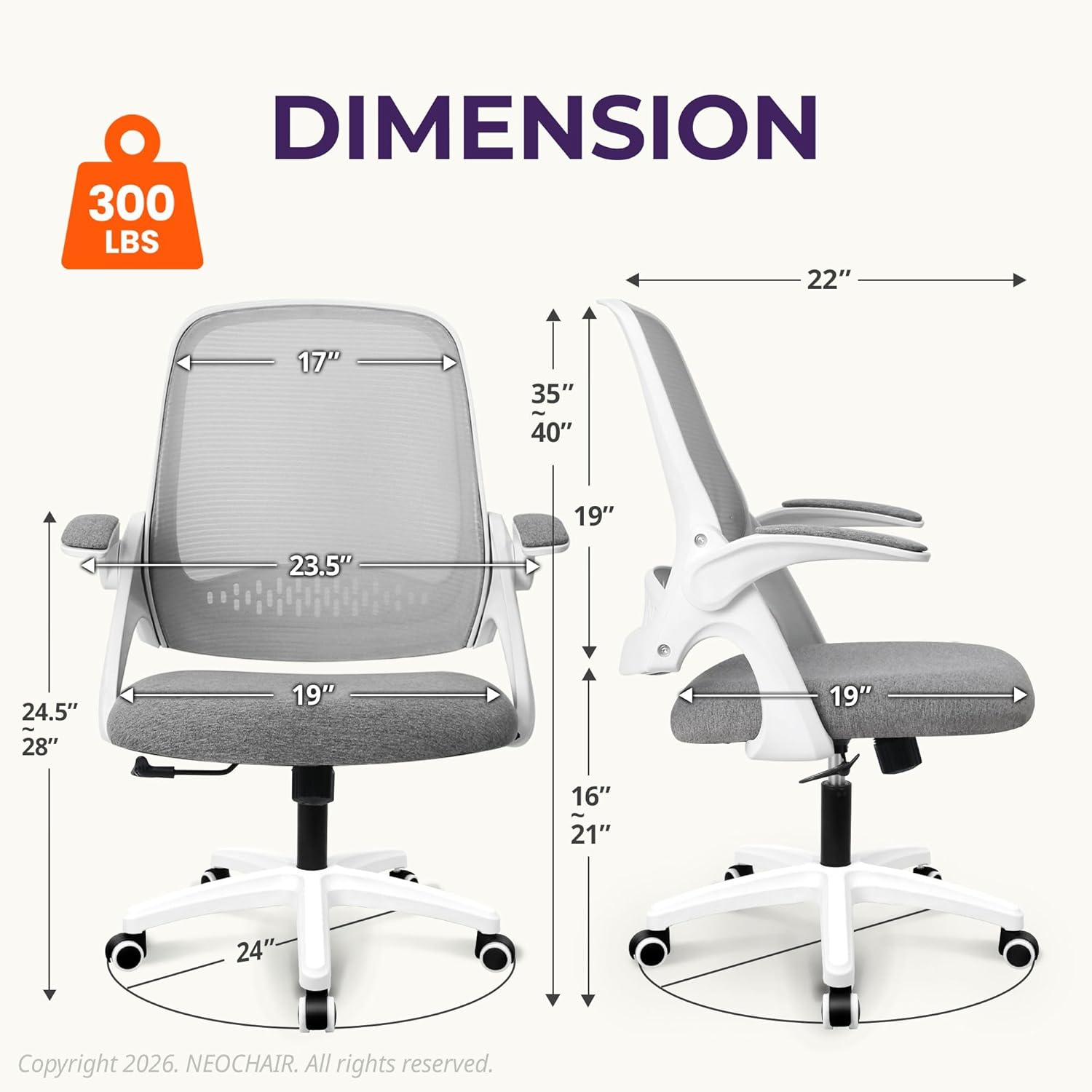 Ergonomic Mesh Office Chair wi - Chairs review and price