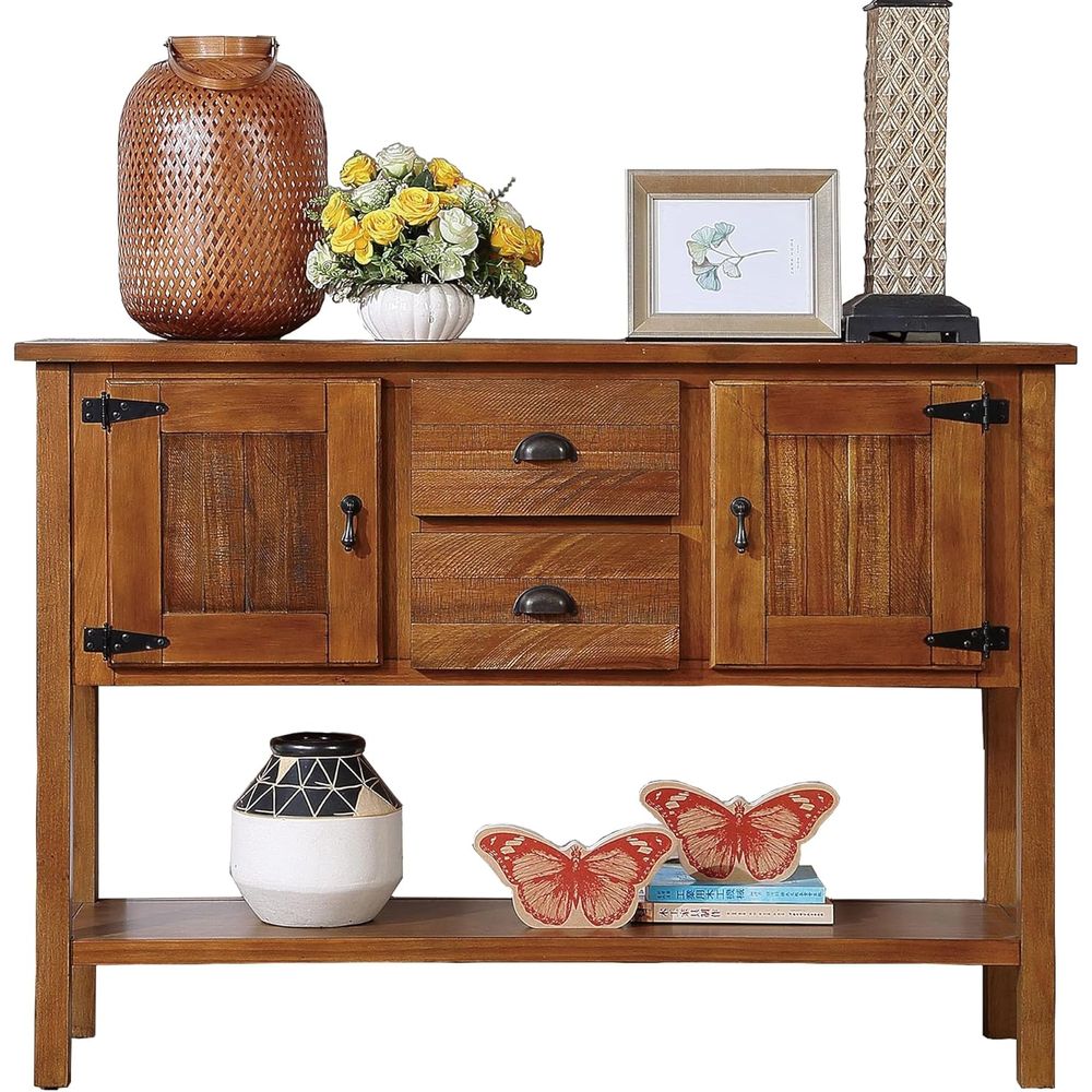 Solid Wood ole Table with Ders - Storage review and price