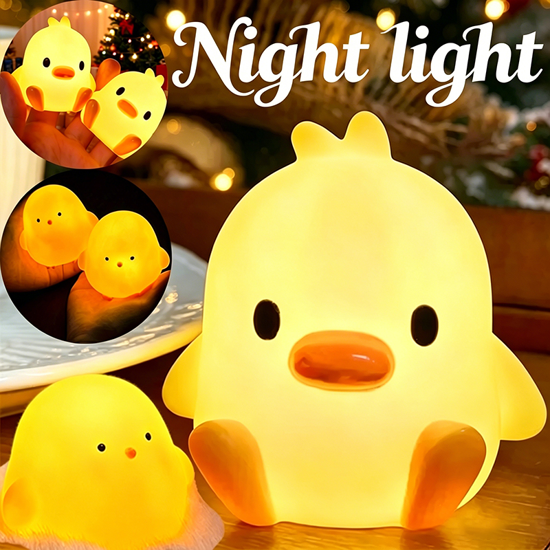 Cute Cartoon Duck Night Light, - Floating Nightstand With Led Light review and price