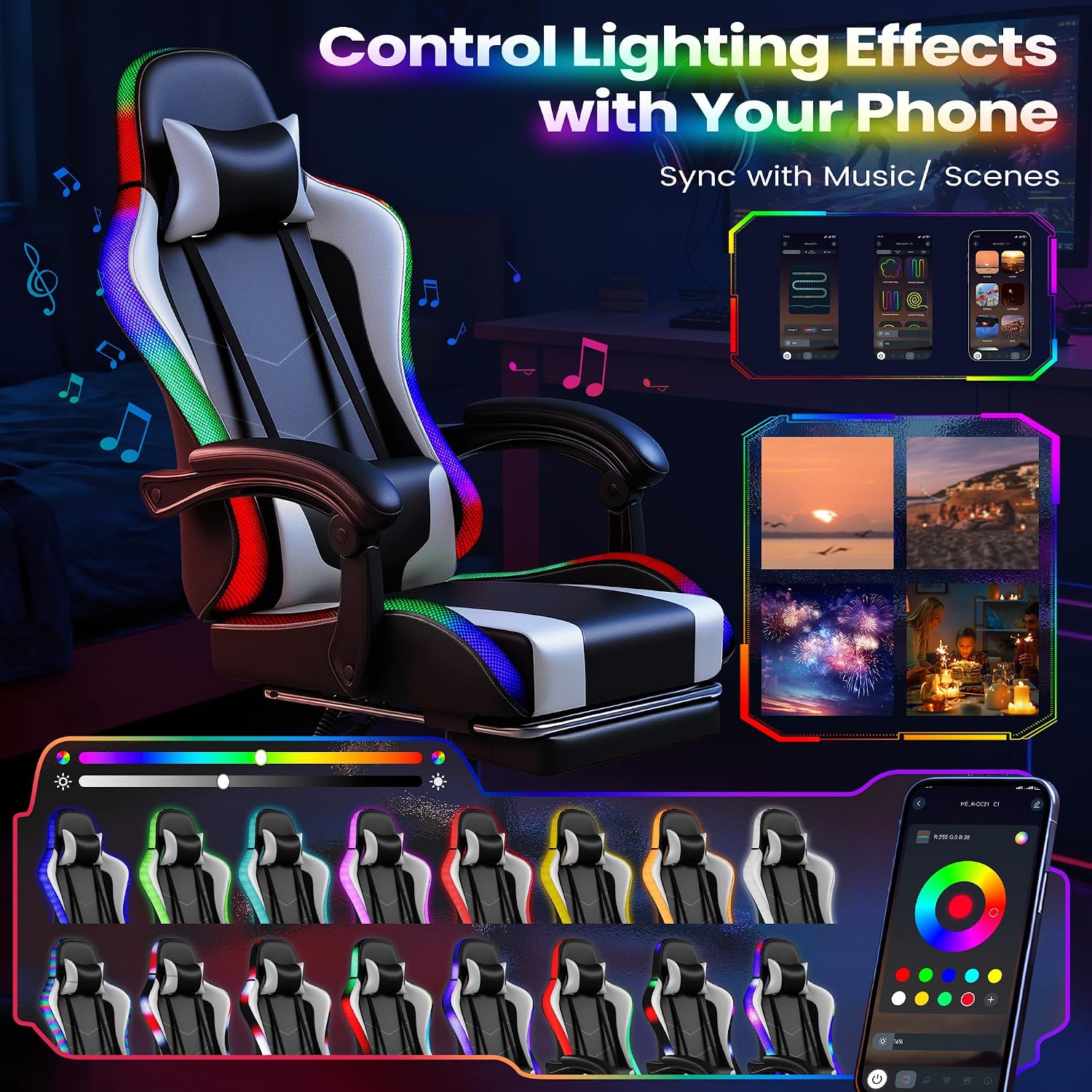 Homall Gaming Chair, Ergonomic - Sofas review and price