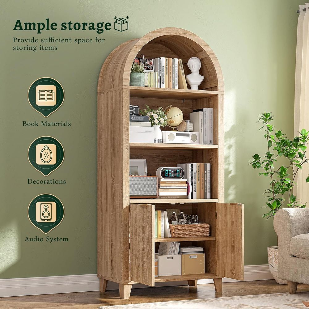 Arched Cabinet, 5-Tier Storage - Storage review and price